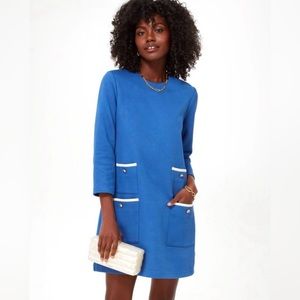 NWT - Tuckernuck Blue Francoise Mod Mini Dress, size large